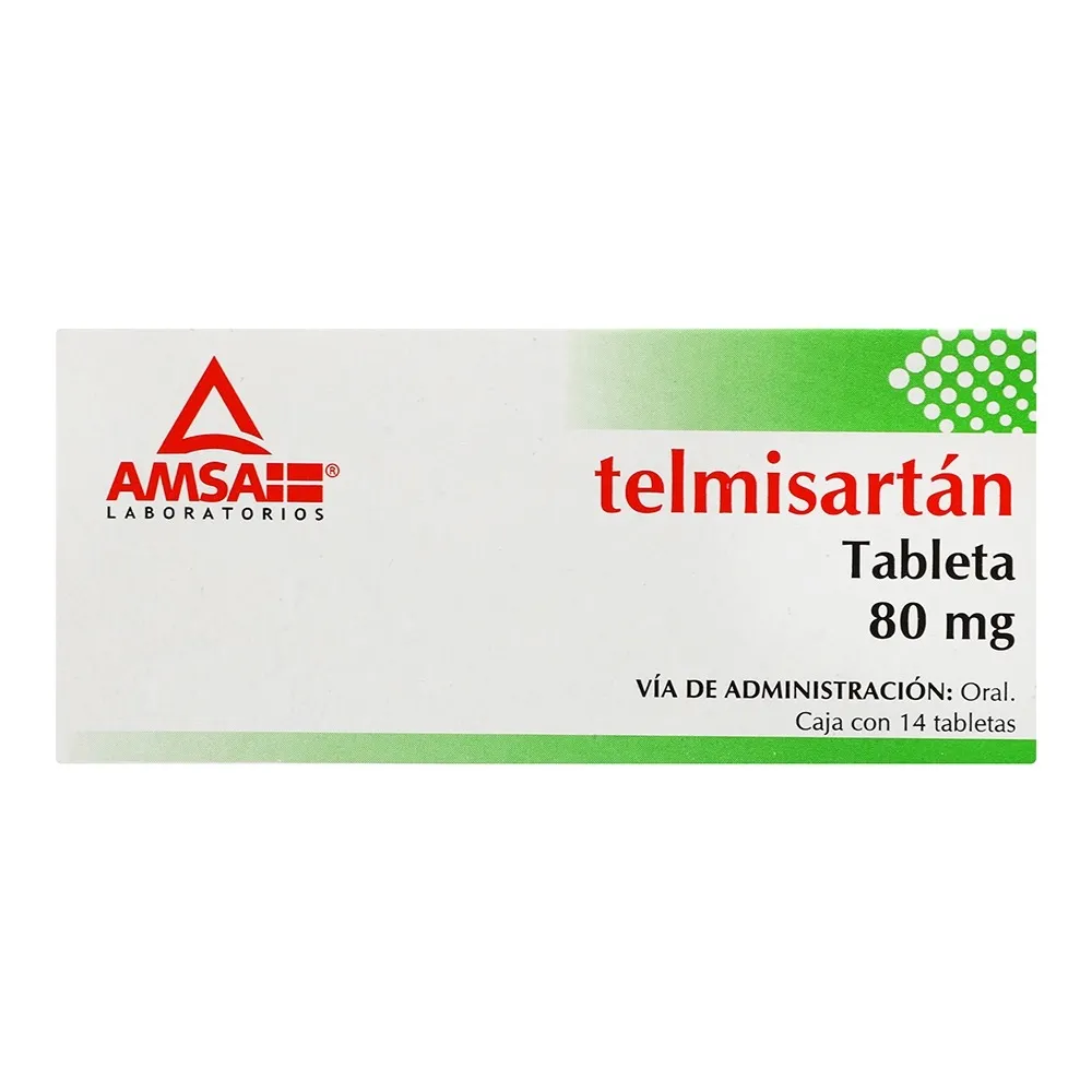 Ams Telmisartan 80 Mg Tab 14